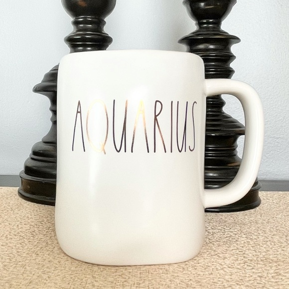 🆕Rae Dunn AQUARIUS Zodiac Ceramic Mug - Picture 2 of 5